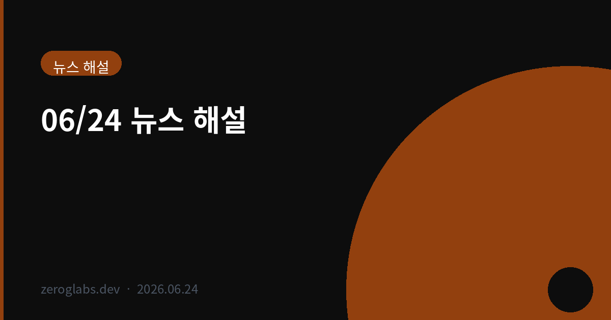 2026년 06월 24일 시장 해설 — 역전: MSCI 불발 악재 딛고 코스피 3.26% 급반등 차트